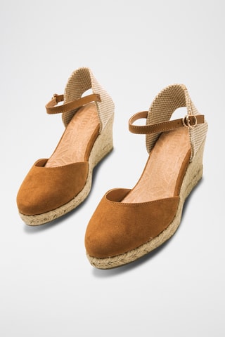 Espadrilles compensées Austen - Marron