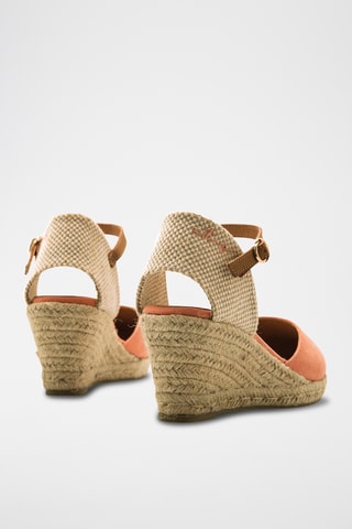 Espadrilles compensées Austen - Corail