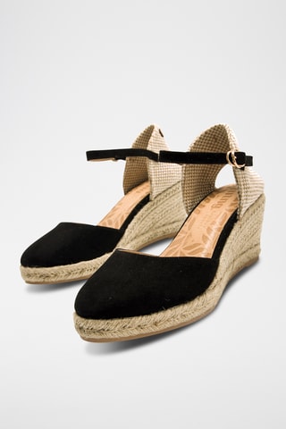 Espadrilles compensées Austen - Noir