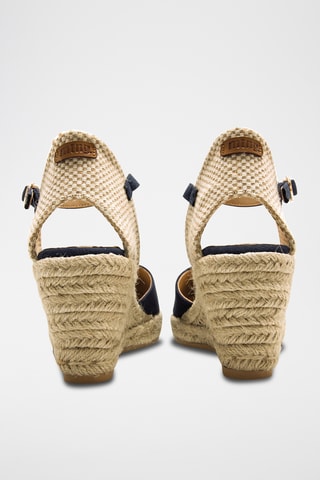 Espadrilles compensées Austen - Bleu marine 