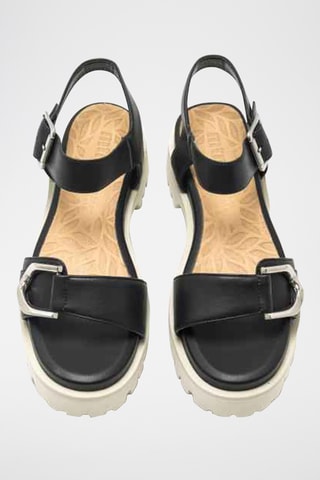 Sandales plateformes Lenox - Noir