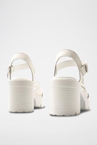 Sandales à talons Emeline - Blanc