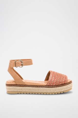 Sandales plateformes Amelie - Beige