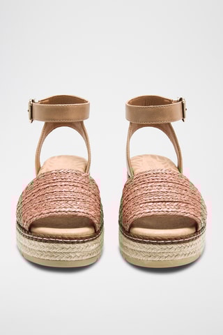 Sandales plateformes Amelie - Beige