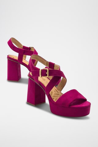 Sandales à talons Sindy - Fuchsia