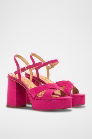 Sandales à talons Sindy - Fuchsia