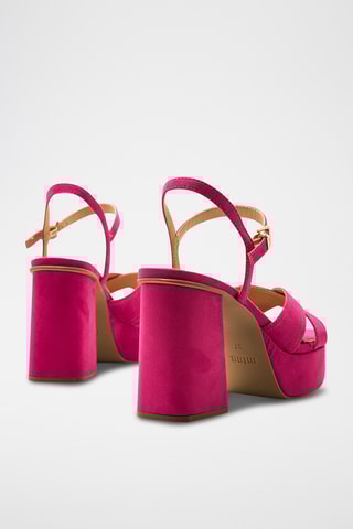 Sandales à talons Sindy - Fuchsia