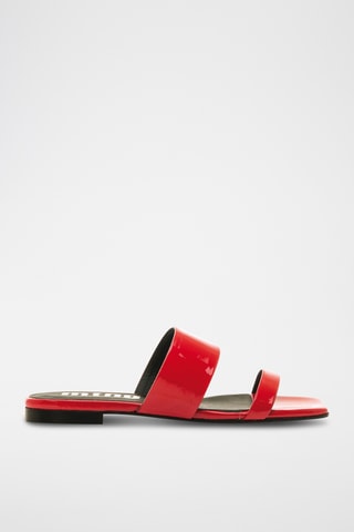 Mules vernies Necane - Rouge