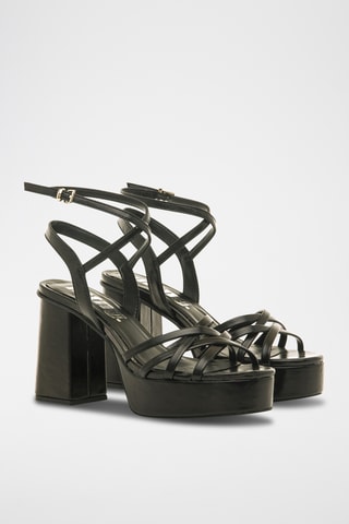 Sandales à talons Sindy - Noir