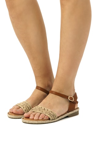 Sandales Anais - Beige et marron