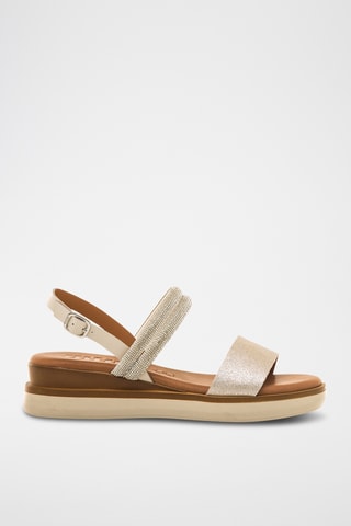 Sandales plateformes Daniella - Gris