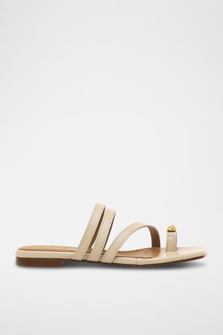 Sandales en cuir Necane - Beige