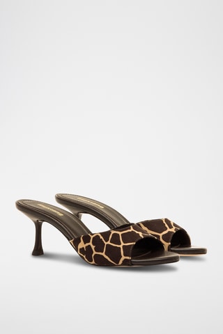 Mules à talons Marta - Marron