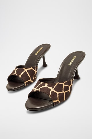 Mules à talons Marta - Marron