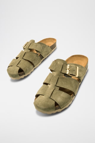 Mules Liliane - Kaki