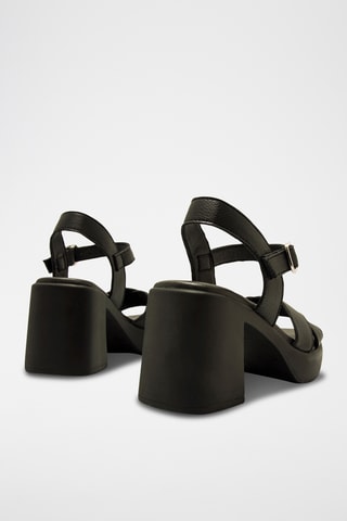 Sandales à talons Eliana - Noir