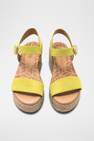 Sandales compensées Amad - Vert clair