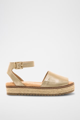 Sandales plateformes Amelie - Beige
