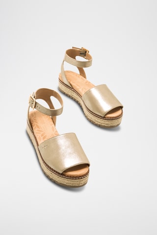 Sandales plateformes Amelie - Beige
