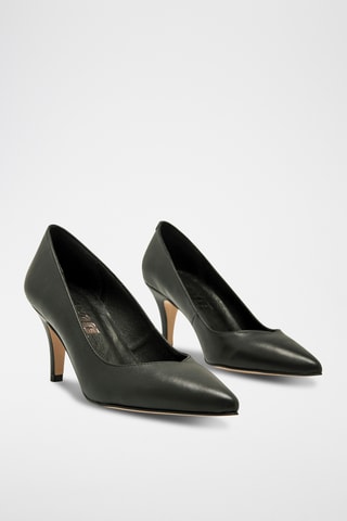 Escarpins en cuir Chantal - Noir