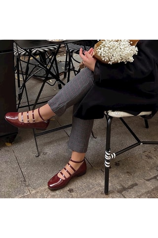 Babies vernis Camille - Bordeaux