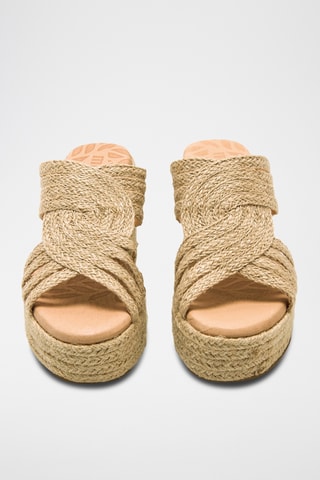 Mules à talons Courtney - Beige