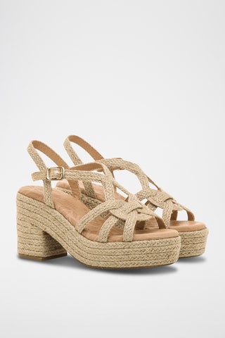 Sandales à talons Courtney - Beige