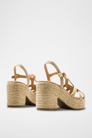 Sandales à talons Courtney - Beige