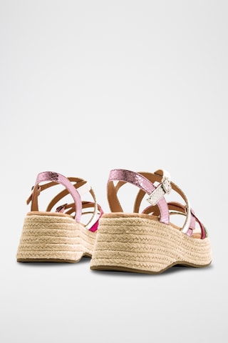 Sandales plateformes Giorgia - Violet