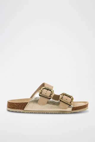 Mules en nubuck Lazy - Beige