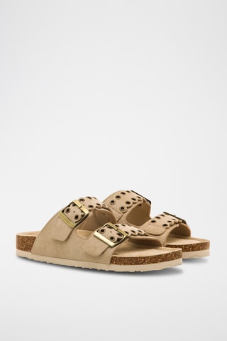 Mules Lazy - Beige