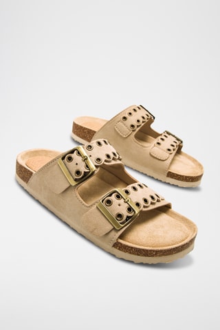 Mules Lazy - Beige