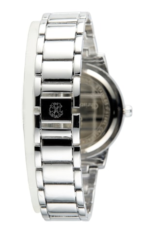 Montre à quartz en alliage - Argenté et noir