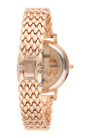 Montre à quartz en alliage - Doré rose