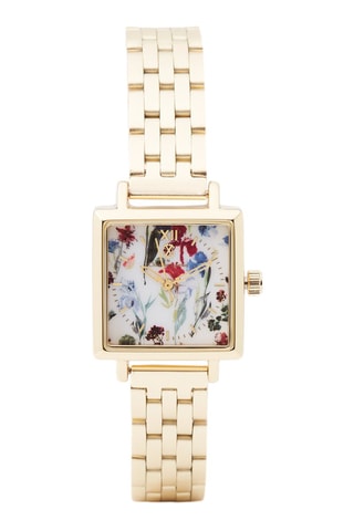 Montre à quartz en alliage - Doré