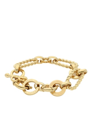 Pulsera Iconic Cable - Chapado en oro amarillo