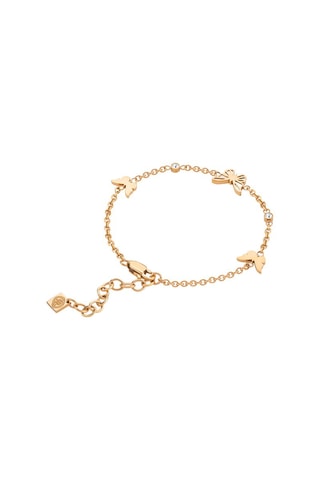 Pulsera Crr Butterfly - Chapado en oro rosa y nácar