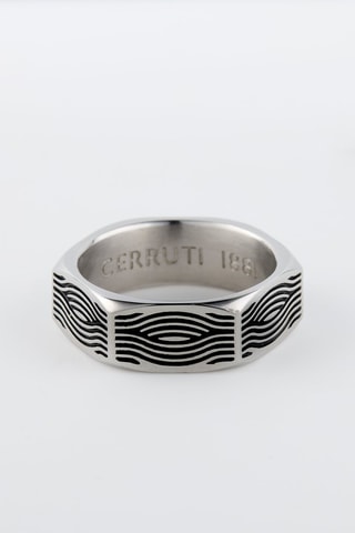 Anillo Comb - Plateado - Talla 64