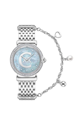 Reloj de cuarzo de acero Corniglia