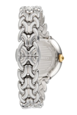 Reloj de cuarzo de acero Maira - Plateado