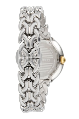 Reloj de cuarzo de acero Maira - Plateado