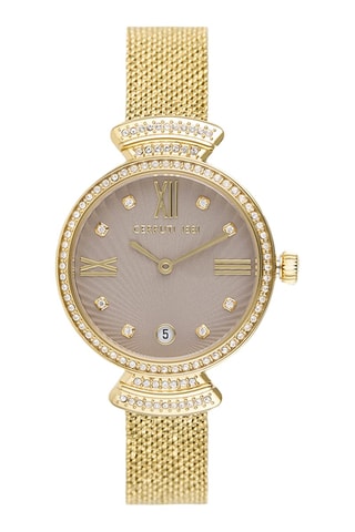 Reloj de cuarzo de acero Cerrisi - Plateado