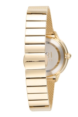 Reloj de cuarzo de acero Rosara - Rosa dorado