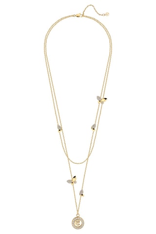 Collar Butterfly - Chapado en oro amarillo
