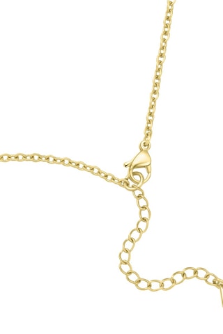 Collar Circulo - Chapado en oro amarillo