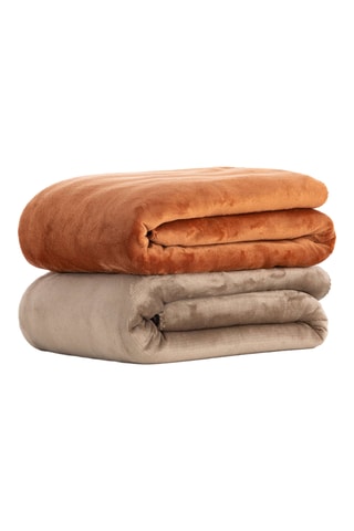 Coberto reversível - Laranja