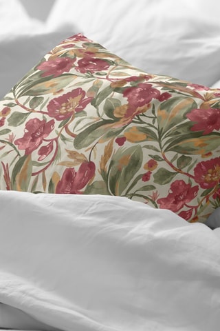 Taie d’oreiller en percale de coton 200 fils/cm² Moixent - Blanc