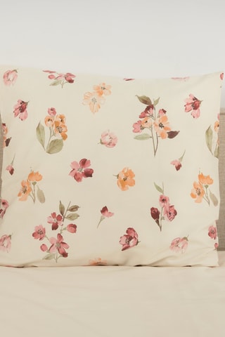 Taie d’oreiller en percale de coton 200 fils/cm² Morella - Blanc