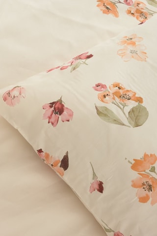 Taie d’oreiller en percale de coton 200 fils/cm² Morella - Blanc