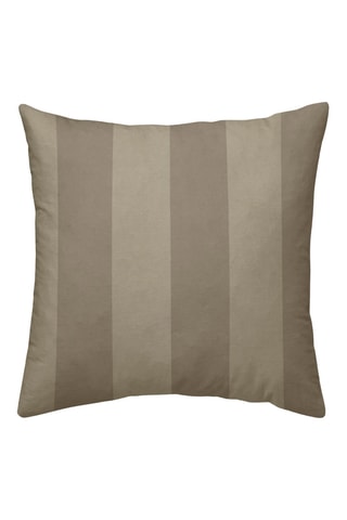 Taie d’oreiller en percale de coton 200 fils/cm² Romani - Marron